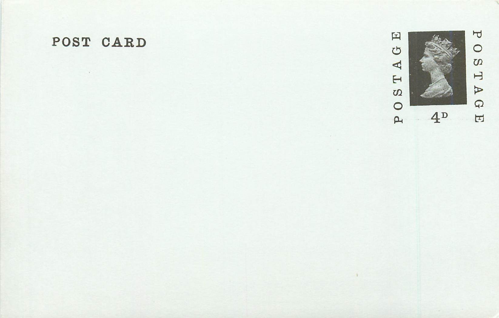 Entier Postal Postal Stationary Grande Bretagne Great Britain Machin 4d