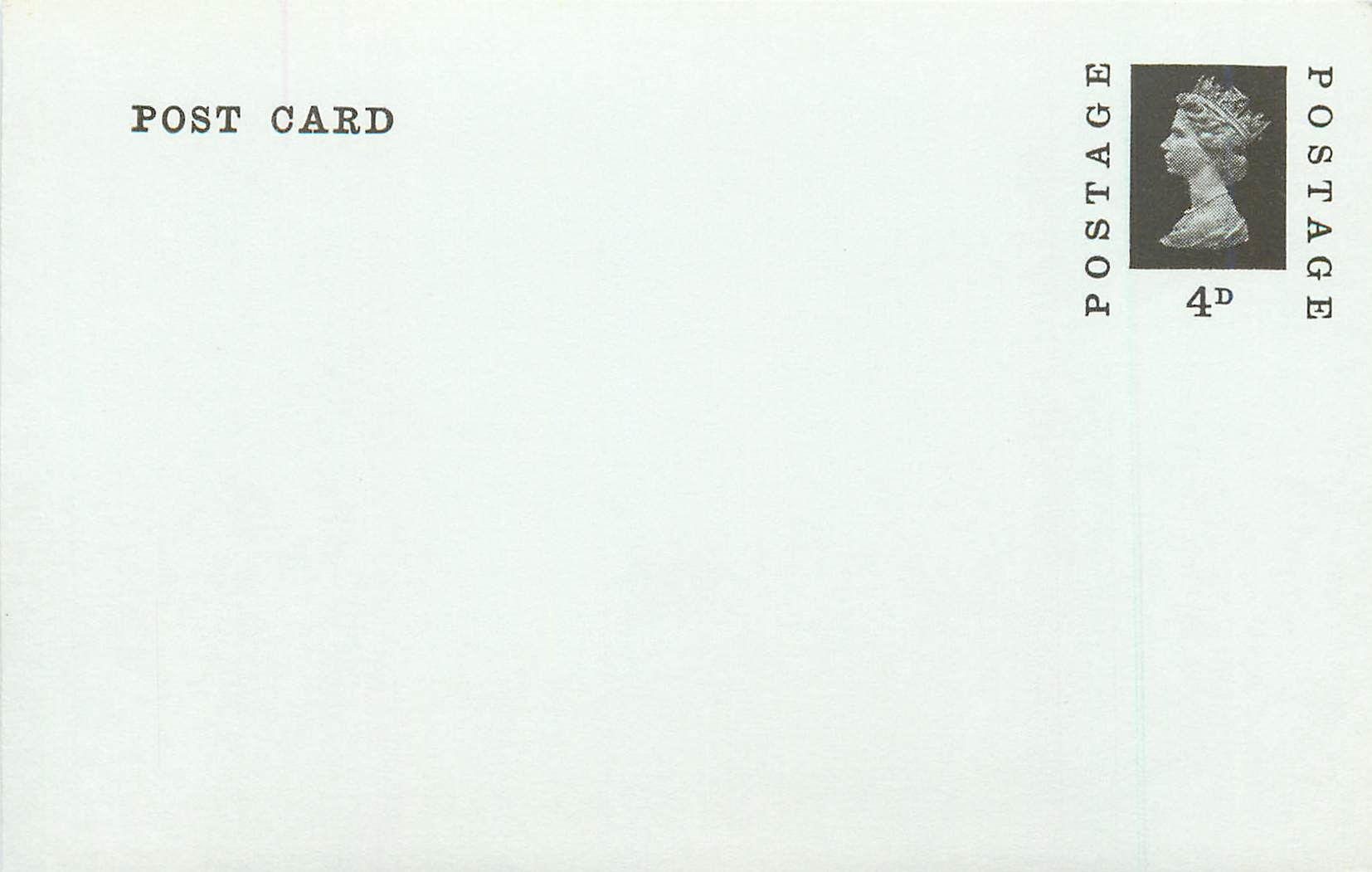 Entier Postal Postal Stationary Grande Bretagne Great Britain Machin 4d