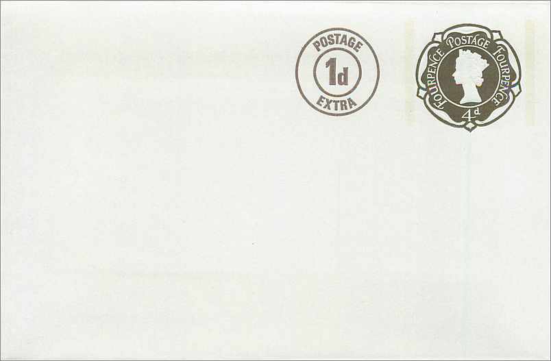 Entier Postal Postal Stationary Grande Bretagne Great Britain 4d