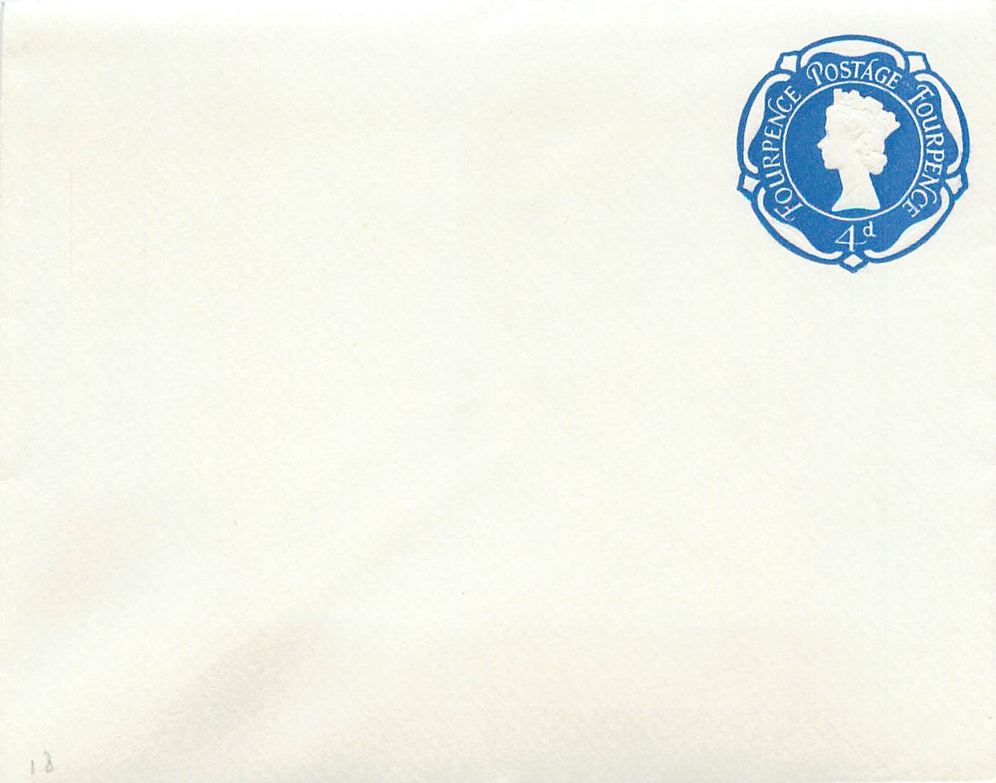Entier Postal Postal Stationary Grande Bretagne Great Britain 4d