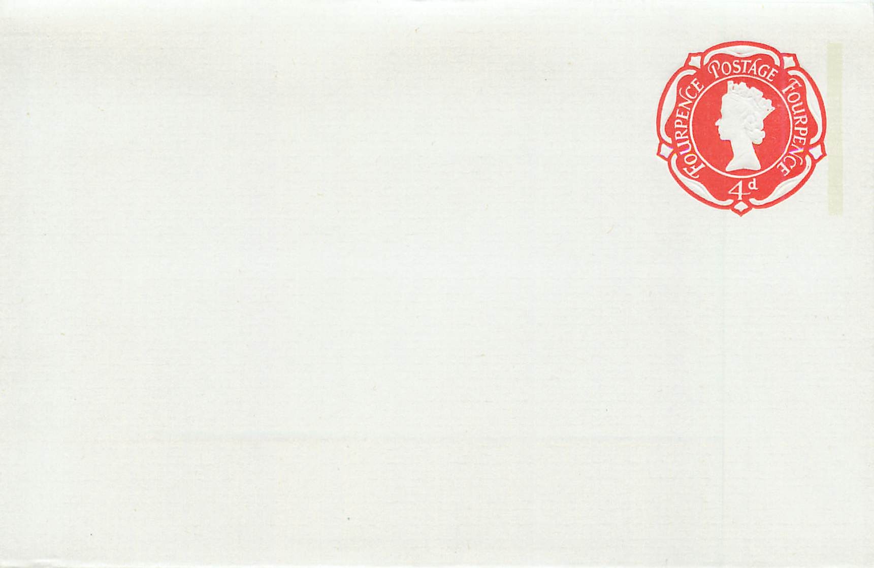 Entier Postal Postal Stationary Grande Bretagne Great Britain 4d 