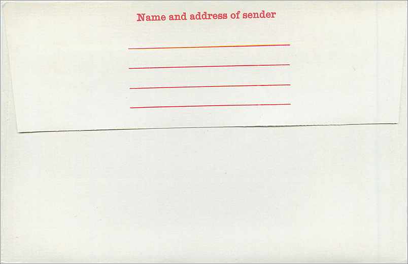 Entier Postal Postal Stationary Grande Bretagne Great Britain 4d  — Verso