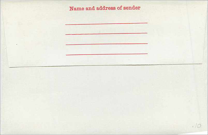 Entier Postal Postal Stationary Grande Bretagne Great Britain 4d  — Verso