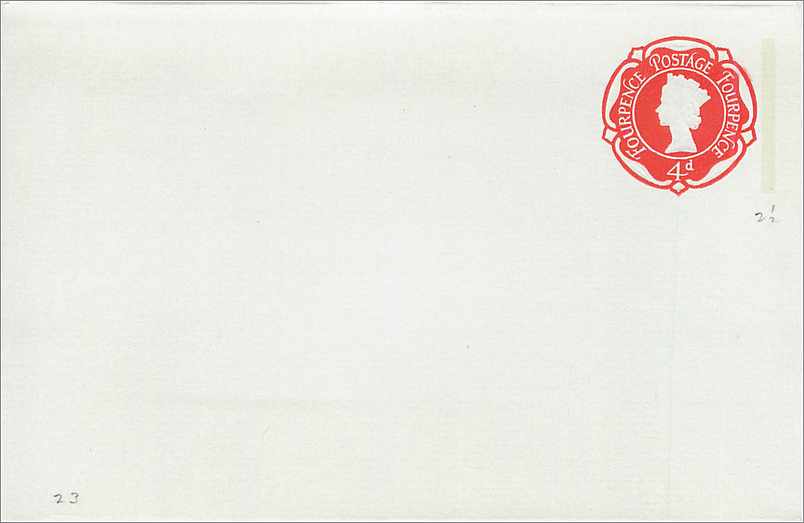 Entier Postal Postal Stationary Grande Bretagne Great Britain 4d 