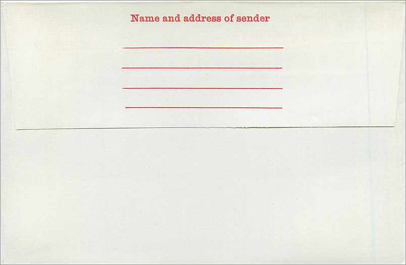 Entier Postal Postal Stationary Grande Bretagne Great Britain 4d  — Verso