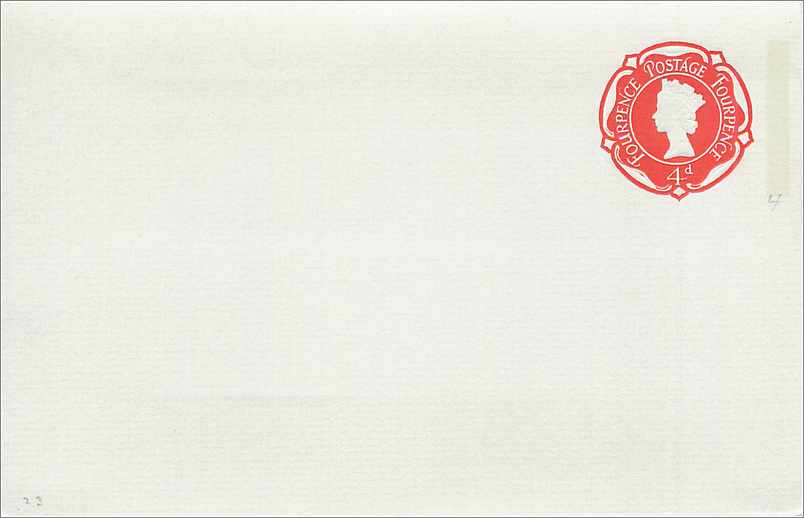 Entier Postal Postal Stationary Grande Bretagne Great Britain 4d 