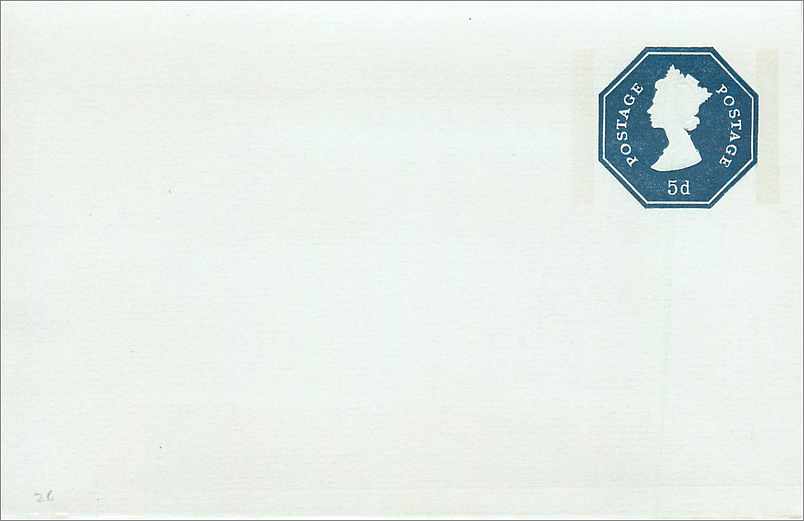Entier Postal Postal Stationary Grande Bretagne Great Britain 5d 