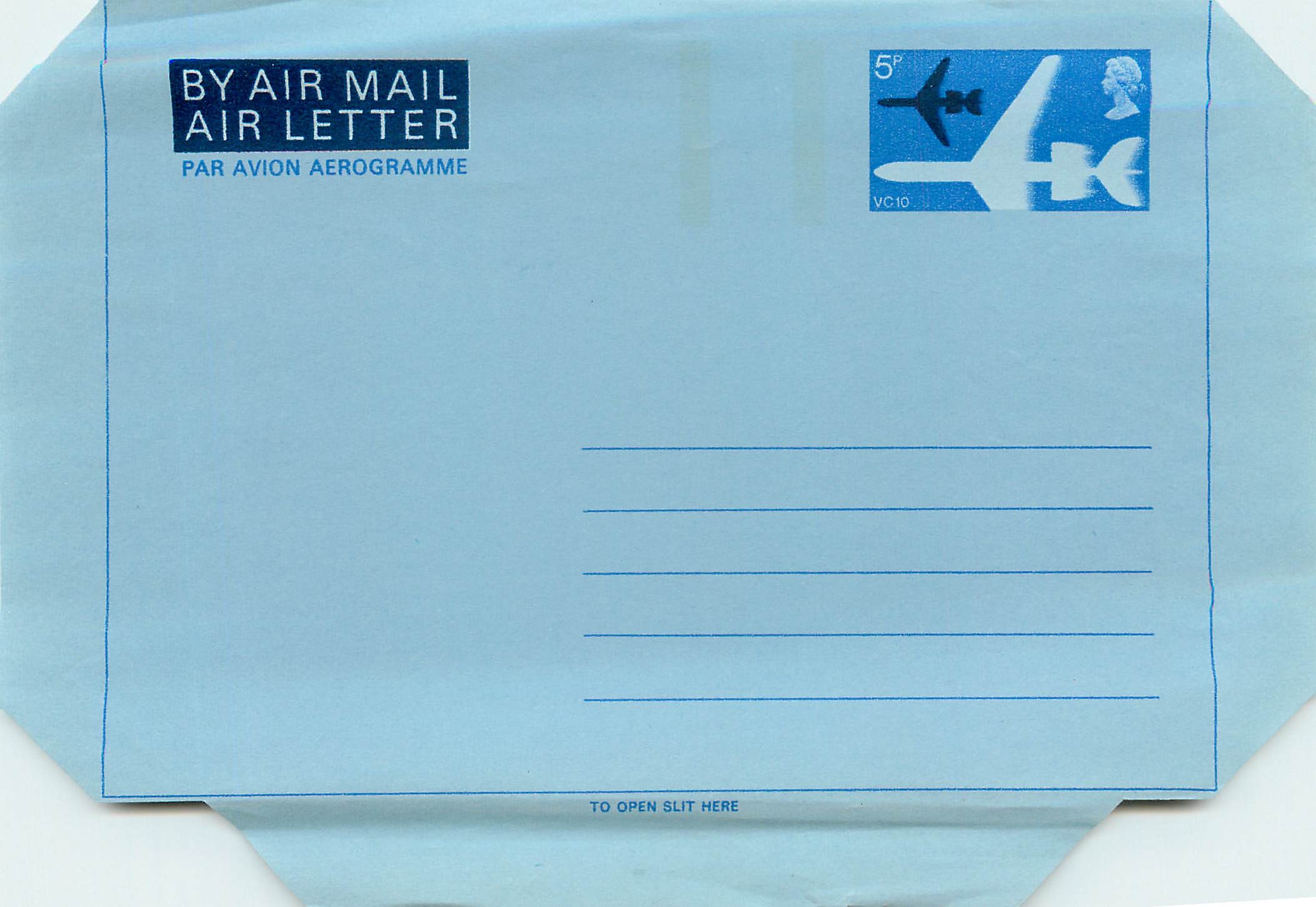 Entier Postal Postal Stationary Grande Bretagne Great Britain 5d