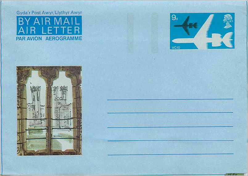 Entier Postal Postal Stationary Grande Bretagne Great Britain 9d