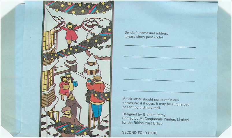Entier Postal Postal Stationary Grande Bretagne Great Britain 10 1/2p — Verso