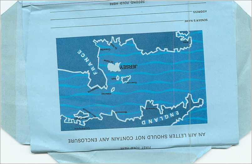 Entier Postal Postal Stationary Grande Bretagne Great Britain 20p Jersey La Corbiere Lighthouse Phar — Verso