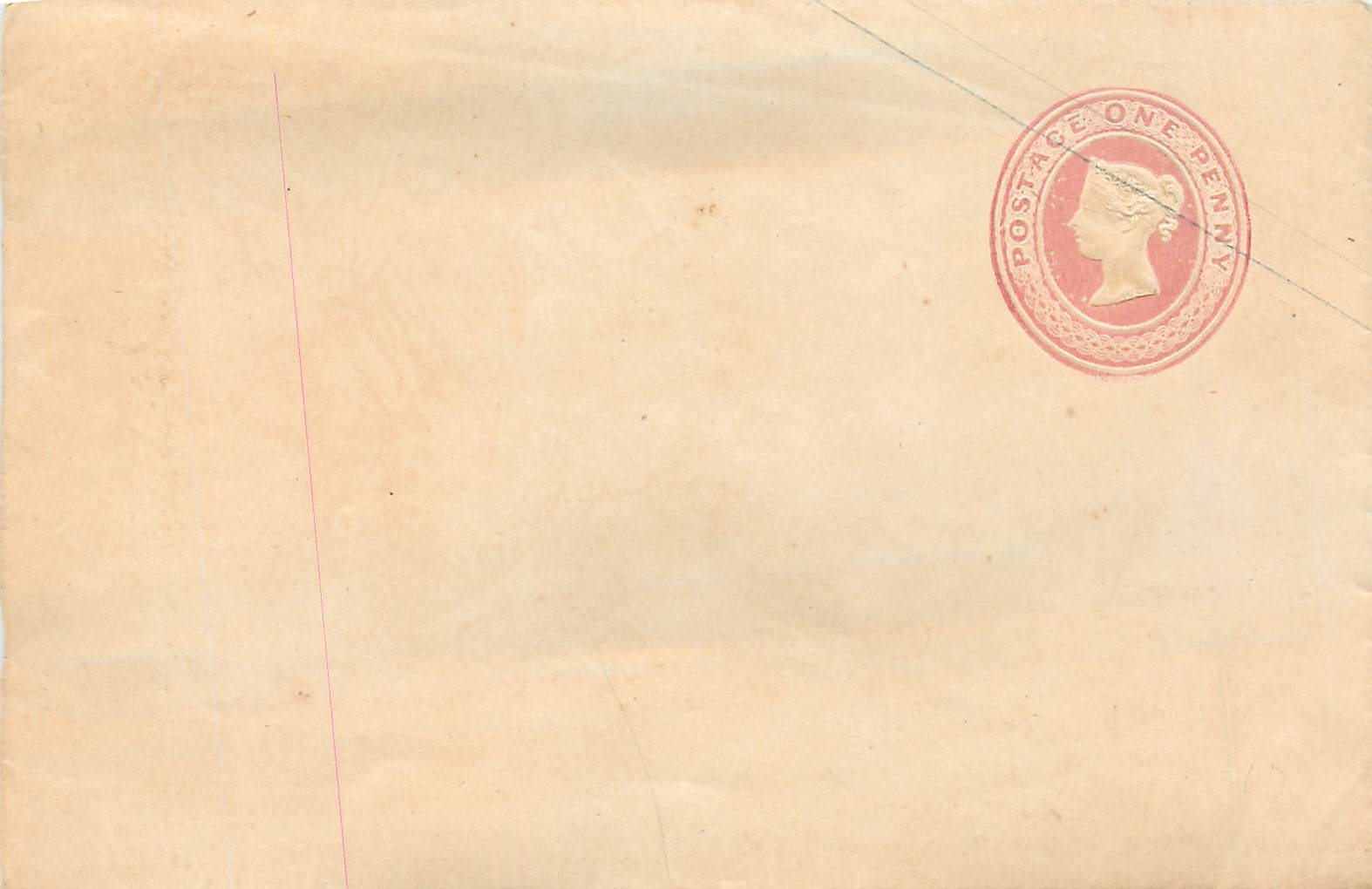 Entier Postal Postal Stationary Grande Bretagne Great Britain 1p
