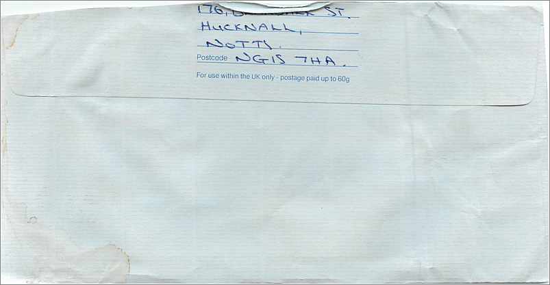 Entier Postal Postal Stationary Grande Bretagne Great Britain Machin — Verso