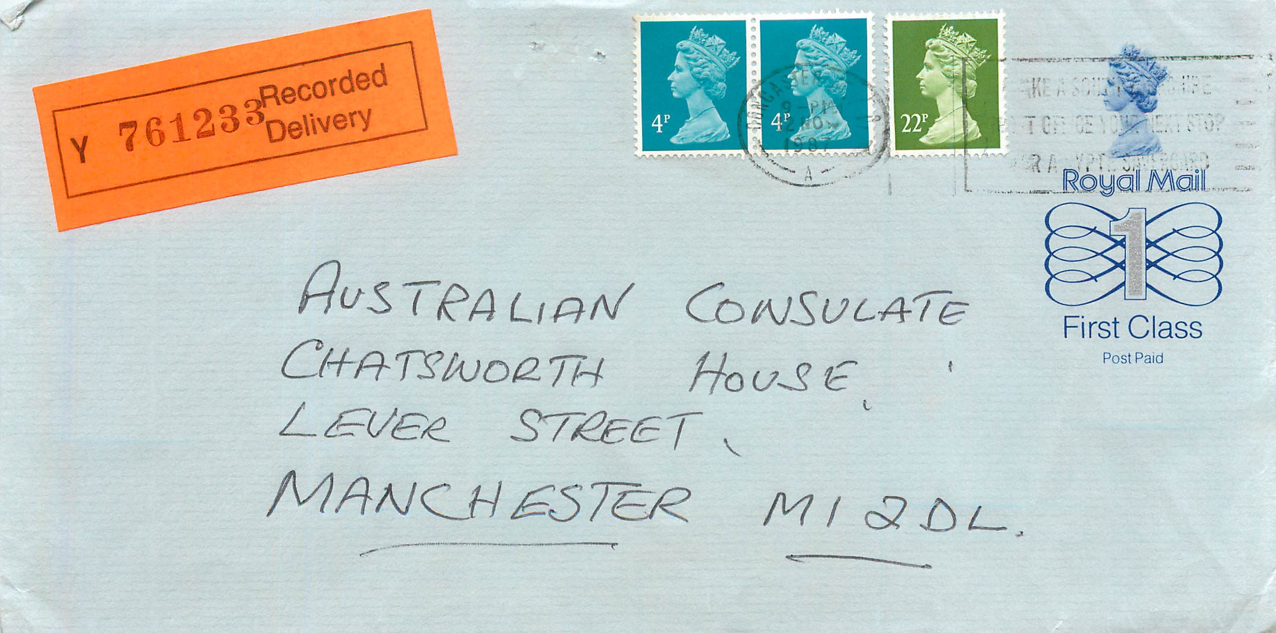 Entier Postal Postal Stationary Grande Bretagne Great Britain Machin