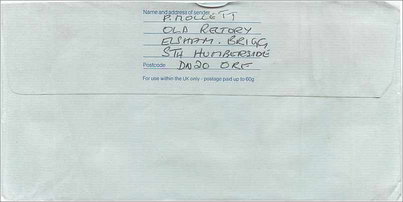 Entier Postal Postal Stationary Grande Bretagne Great Britain Machin — Verso