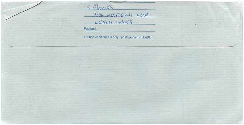Entier Postal Stationary Great Britain Machin Australian Consulate Manchester  — Rückseite