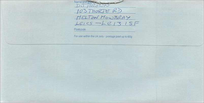 Entier Postal Stationary Great Britain Machin Australian Consulate Manchester  — Rückseite