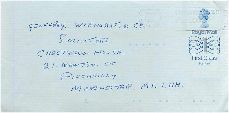 Entier Postal Stationary Great Britain Machin Australian Consulate Manchester 