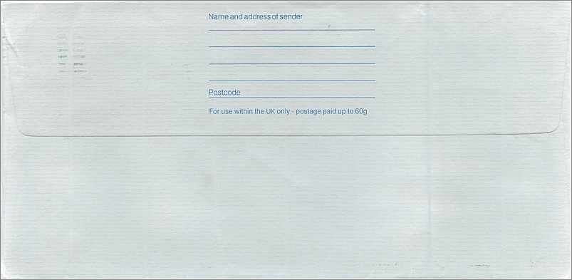 Entier Postal Stationary Great Britain Machin Australian Consulate Manchester  — Verso