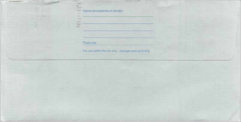 Entier Postal Stationary Great Britain Machin Australian Consulate Manchester  — Verso