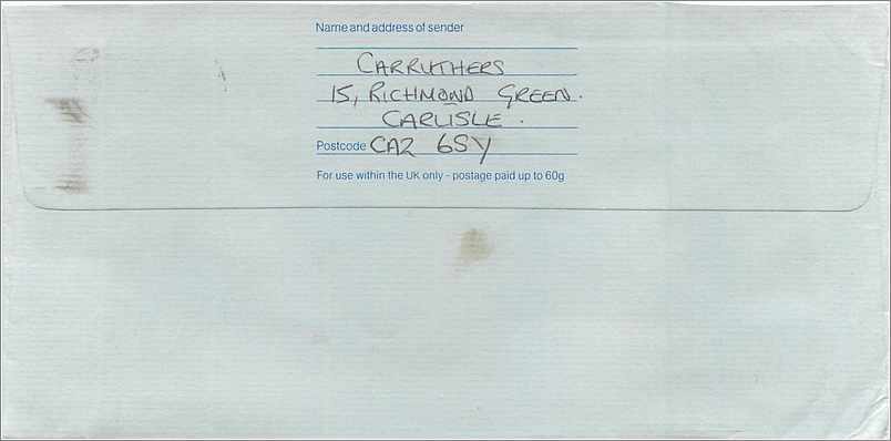 Entier Postal Stationary Great Britain Machin Australian Consulate Manchester  — Verso