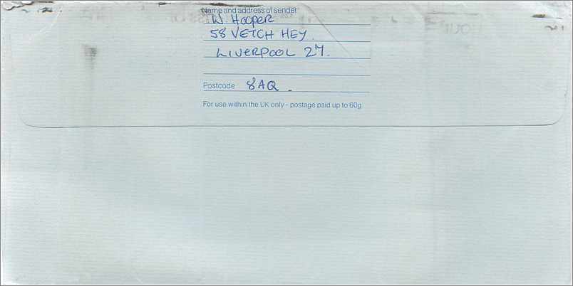 Entier Postal Stationary Great Britain Machin Australian Consulate Manchester  — Verso
