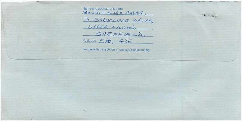 Entier Postal Stationary Great Britain Machin Australian Consulate Manchester  — Back