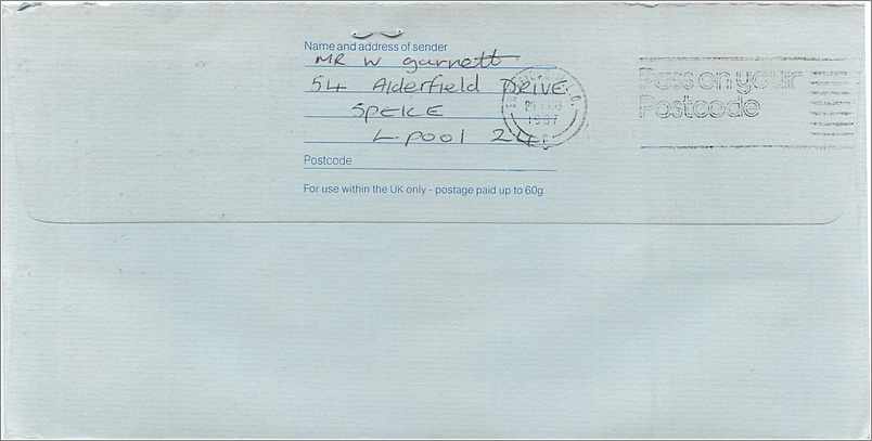 Entier Postal Stationary Great Britain Machin Australian Consulate Manchester  — Verso