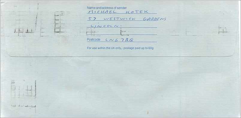 Entier Postal Stationary Great Britain Machin Australian Consulate Manchester  — Verso