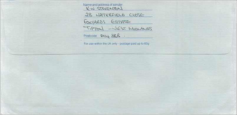 Entier Postal Stationary Great Britain Machin Australian Consulate Manchester  — Verso