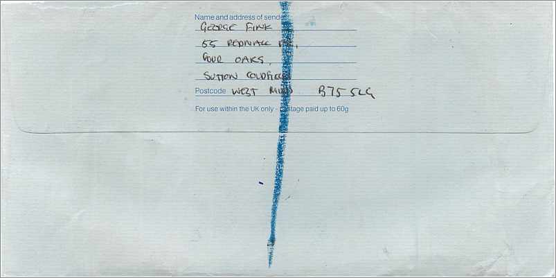 Entier Postal Stationary Great Britain Machin Australian Consulate Manchester  — Verso