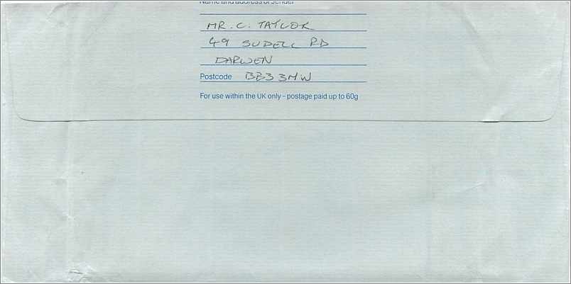 Entier Postal Stationary Great Britain Machin Australian Consulate Manchester  — Verso
