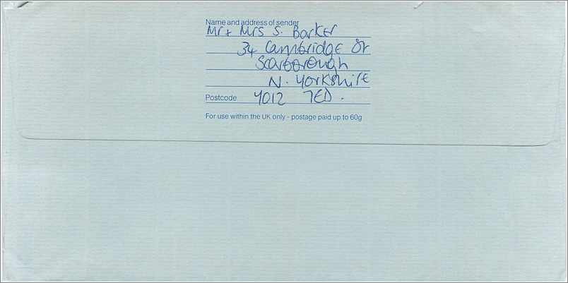 Entier Postal Stationary Great Britain Machin Australian Consulate Manchester  — Verso