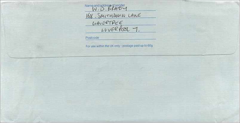 Entier Postal Stationary Great Britain Machin Australian Consulate Manchester  — Verso