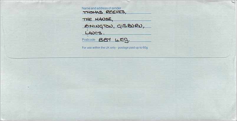 Entier Postal Stationary Great Britain Machin Australian Consulate Manchester  — Verso