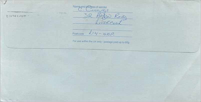 Entier Postal Stationary Great Britain Machin Australian Consulate Manchester  — Rückseite