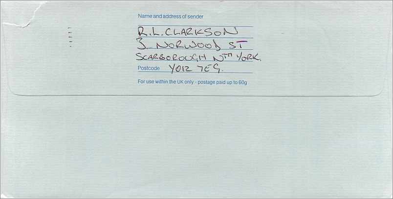 Entier Postal Stationary Great Britain Machin Australian Consulate Manchester  — Rückseite