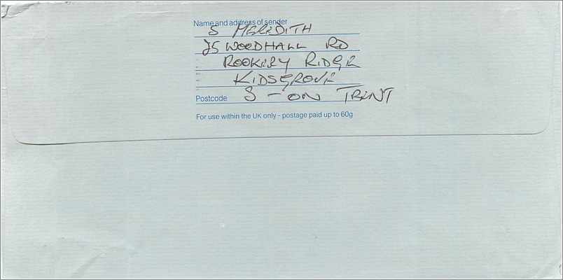 Entier Postal Stationary Great Britain Machin Australian Consulate Manchester  — Rückseite