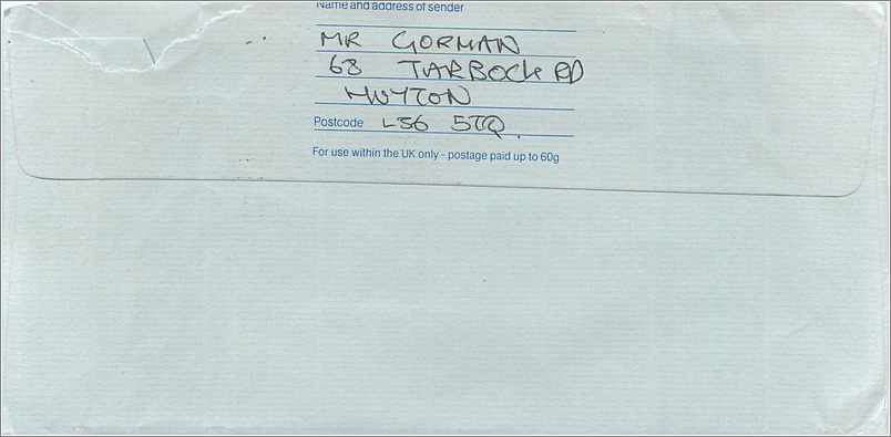 Entier Postal Stationary Great Britain Machin Australian Consulate Manchester  — Verso