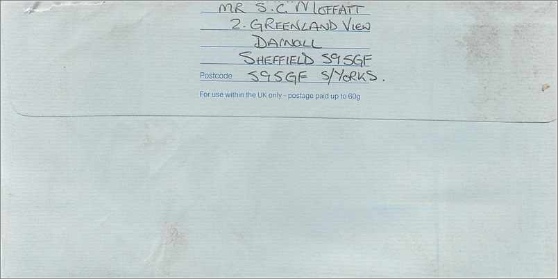 Entier Postal Stationary Great Britain Machin Australian Consulate Manchester  — Verso