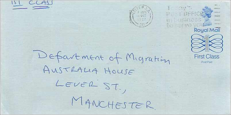 Entier Postal Stationary Great Britain Machin Australian Consulate Manchester 