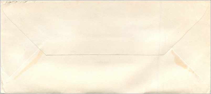 Lettre Cover Etats-Unis 1960 Buena Park cover to Ithaca — Verso