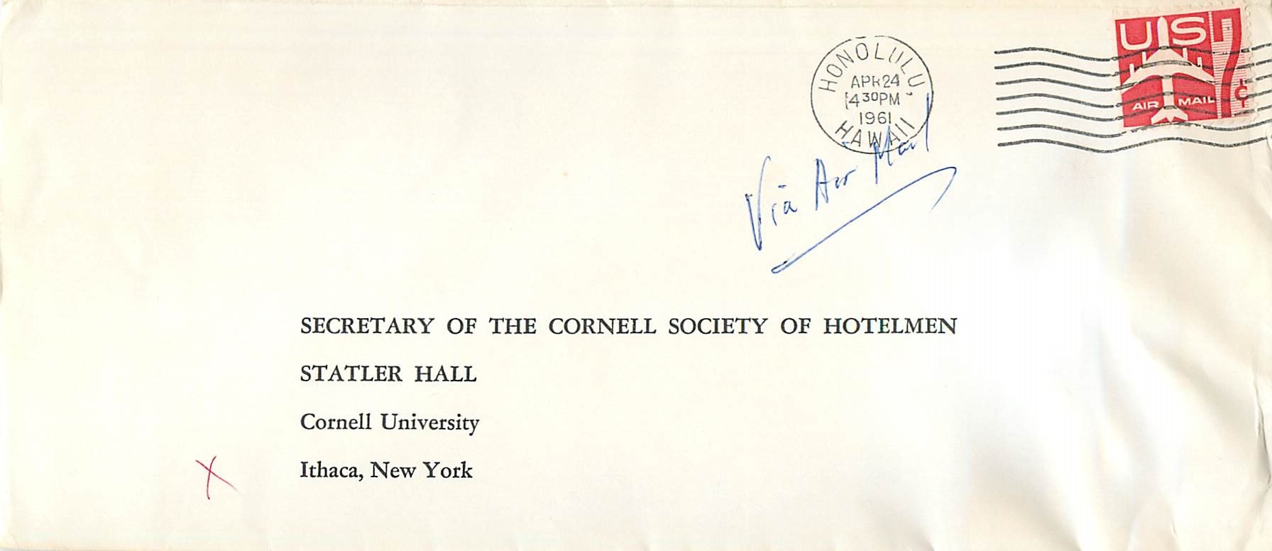 Lettre Cover Etats-Unis 1961 Honolulu Hawaii