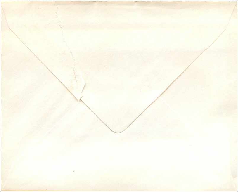 Lettre Cover Etats-Unis Balterville 1960 cover — Verso
