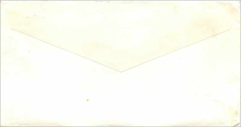 Lettre Cover Etats-Unis 1961 Hanalei plantation cover Oiseau Hawai — Rückseite