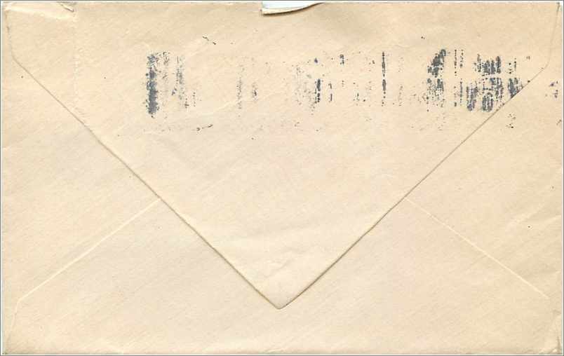 Lettre Cover Etats-Unis 2c *2 for Auburn — Back