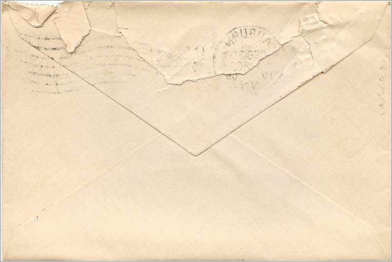 Lettre Cover Etats-Unis 2c Auburn — Rückseite