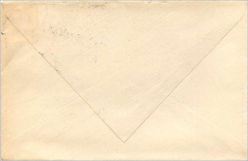 Lettre Cover Etats-Unis 2 * 1c Oxford 1909 — Back