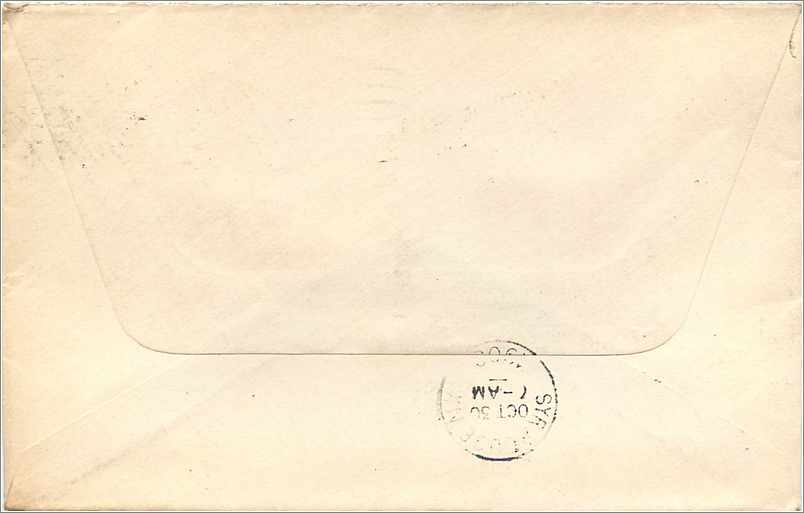 Lettre Cover Etats-Unis 2 * 1c Buffalo 1908 — Rückseite