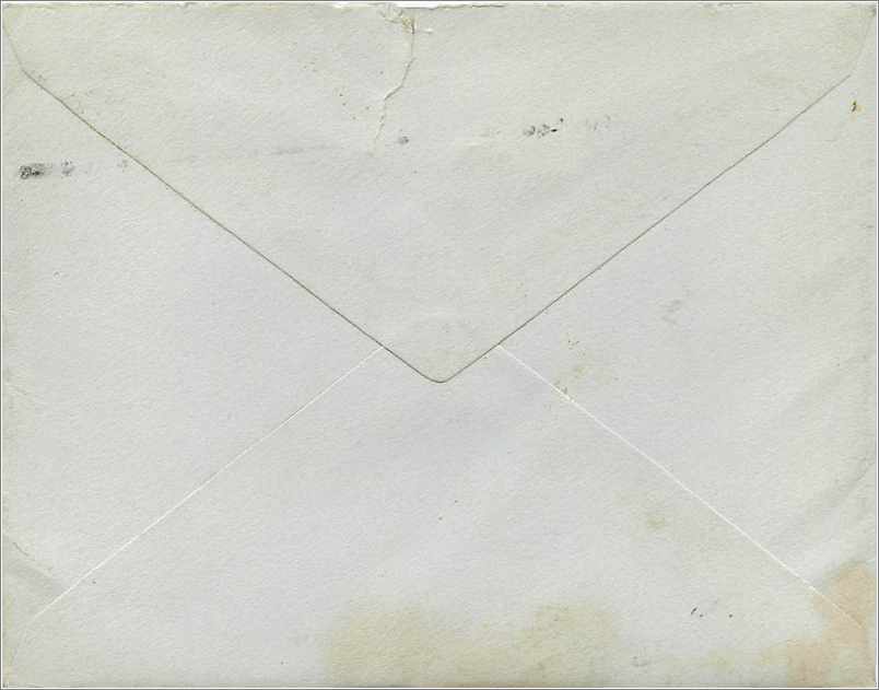 Lettre Cover Etats-Unis 2c Groton 1925 — Rückseite